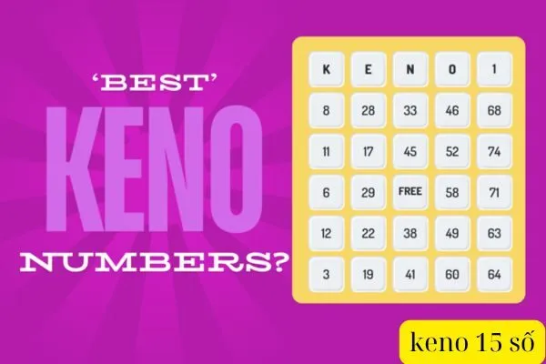 keno 15 số